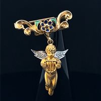 Anhänger Cianfrone Gioielli Dame in Gold Diamante 0.06 Ct PEOR-18-198 - PEOR-18-198